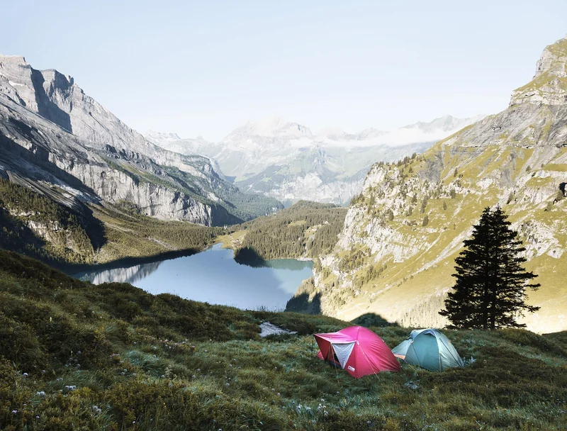 Emplacement camping